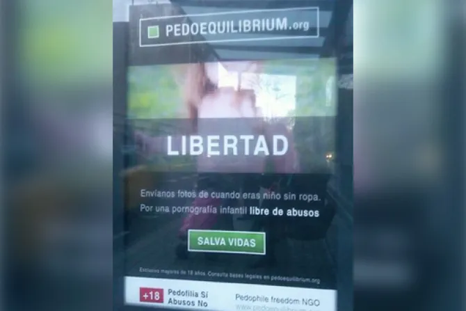 Lanzan campaña para legalizar la pedofilia en Barcelona