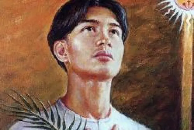 Adolescente mártir a un paso de convertirse en el segundo santo de Filipinas