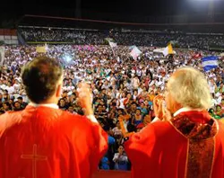 El multitudinario encuentro presidido por Mons. Leopoldo Brenes, Arzobispo de Managua?w=200&h=150