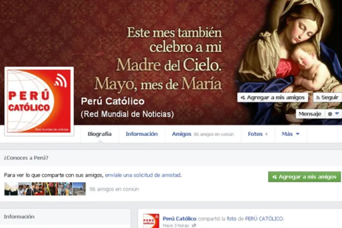 Jóvenes católicos peruanos lanzan nueva red de noticias por Facebook