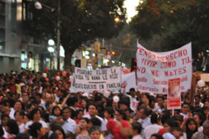 40 000 dicen sí a la vida y no al aborto en norte del Perú