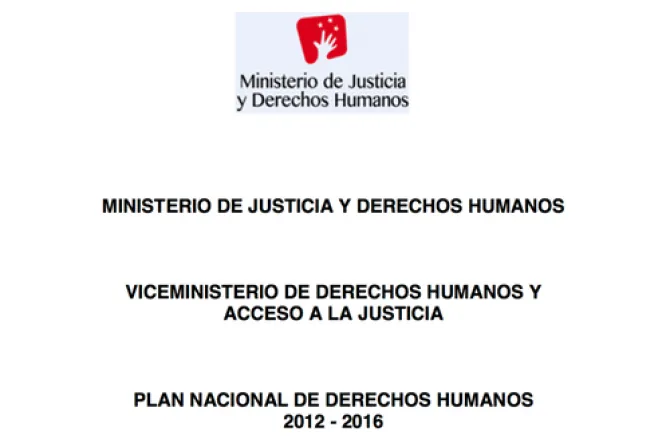 Gobierno peruano hará plan de derechos humanos sin ideología gay