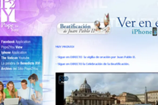 Pope2You promueve seguir en redes sociales beatificación de Juan Pablo II