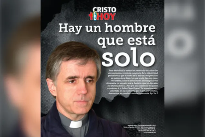 Semanario Cristo Hoy ante acusación de abusos: Padre Grassi es inocente