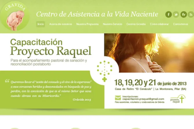 Implementarán Proyecto Raquel para sanación post aborto en Argentina