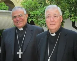 Mons. Demetrio Fernández y Mons. Juan Antonio Reig Pla (foto Europa Pres)