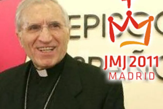 Cardenal Rouco: Se esperan más de dos millones de jóvenes en JMJ Madrid 2011