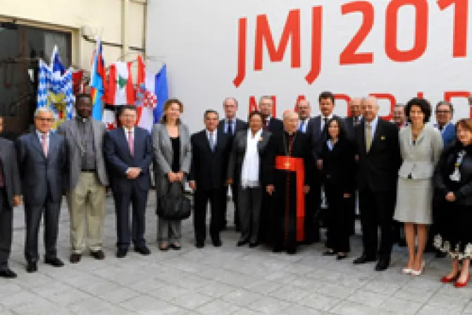 Embajadas en Madrid colaborarán con realización de JMJ 2011