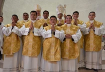 Los nuevos sacerdotes de Nicaragua (foto Arzobispado de Managua / Lu00e1zaro Gutiu00e9rrez B)