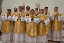Los nuevos sacerdotes de Nicaragua (foto Arzobispado de Managua / Lázaro Gutiérrez B)