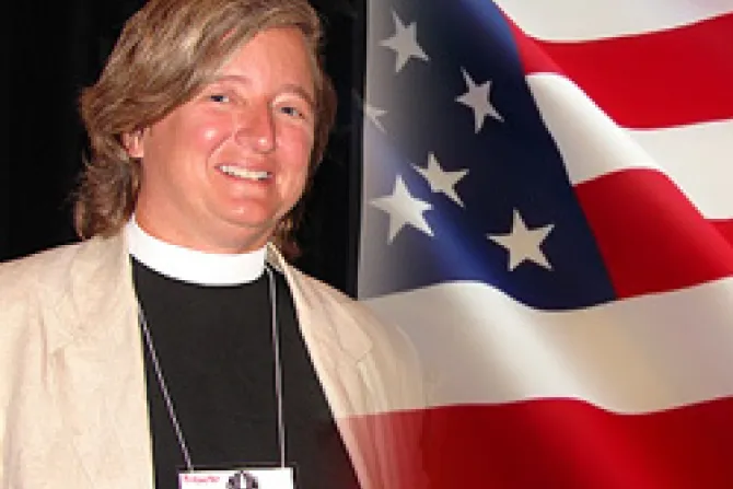 Obispo episcopaliano en EEUU casa primera pareja de “sacerdotisas” lesbianas