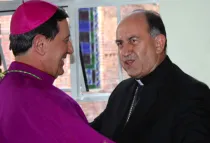 Cardenal Rubén Salazar junto a Mons. Antonio Nova Rocha