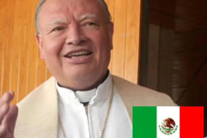 Aborto, "matrimonio" y adopción gay contrarios a orden natural y democracia, dice Cardenal Sandoval