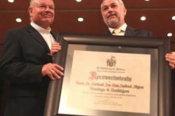 Reconocen aporte de Cardenal Sandoval por un México más fraterno