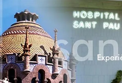 foto: sitio web del hospital de la Santa Creu i Sant Pau