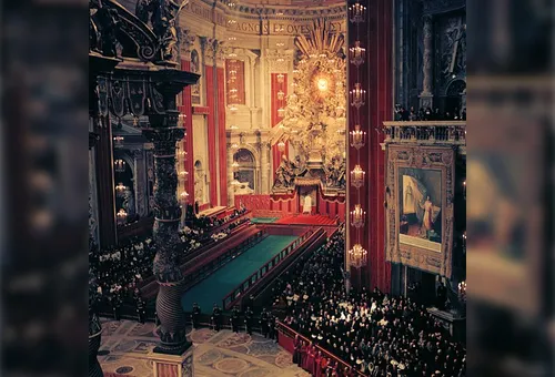 Interior de la Basílica de San Pedro durante el Concilio Vaticano II. Foto: Lothar Wolleh / Wikimedia Commons (CC BY-SA 3.0)?w=200&h=150