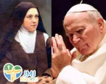 Santa Teresa de Lisieux y Juan Pablo II