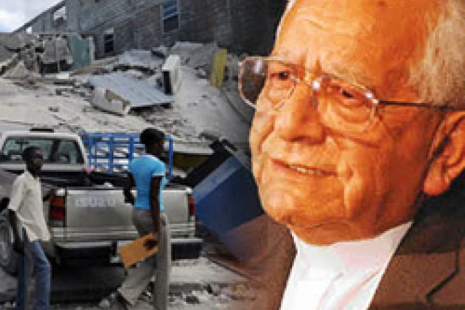 Dignidad de haitianos está en manos del mundo, afirma Arzobispo boliviano