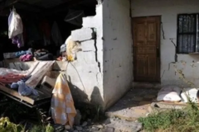 Costa Rica: Cáritas pide atender viviendas de zonas pobres afectadas por terremoto