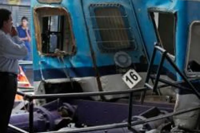 Solidaridad de arzobispado de Buenos Aires por trágico accidente de tren