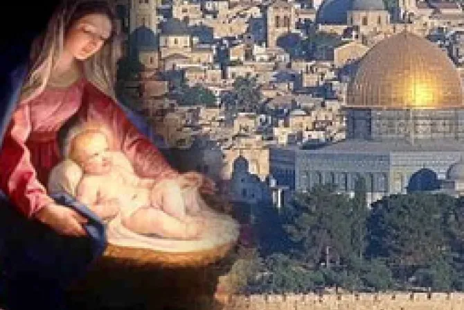 Navidad y fe en Tierra Santa edifican la sociedad, dice Patriarca de Jerusalén