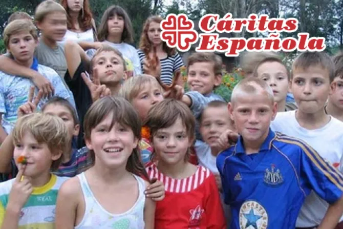 Cáritas Española colaborará con la infancia de Ucrania hasta 2016