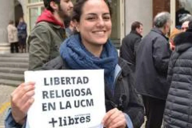 Más de 32 mil exigen respeto a libertad religiosa en Complutense de Madrid