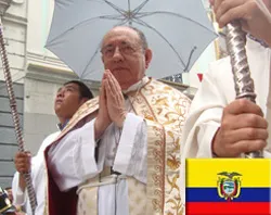 Mons. Raúl Vela Chiriboga, Arzobispo Emérito de Quito (Ecuador)