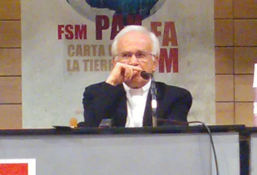 Mons. Raúl Vera en Congreso "La Teología de la Liberación HOY". Foto: ACI Prensa
