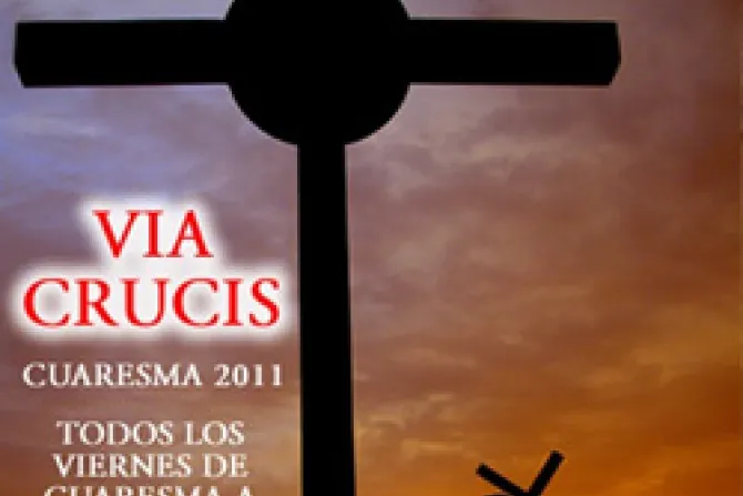 Organizan Via Crucis a cruz de San Benito más alta del mundo