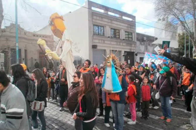 Los niños de Buenos Aires rezaron por el Papa Francisco