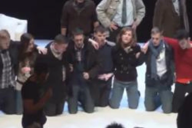 Boicotean obra de teatro en la que actor “defeca” ante imagen de Cristo