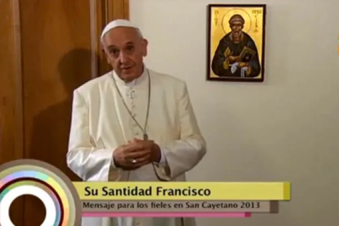 VIDEO: Ir al encuentro de los más necesitados, pide el Papa en fiesta de San Cayetano