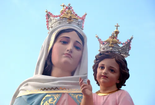 Virgen de San Nicolás. Foto: Santuario María del Rosario de San Nicolás?w=200&h=150