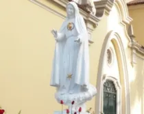 La nueva imagen de la Virgen de Fátima (foto ACI Prensa)