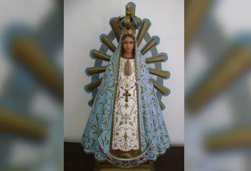 Virgen de Luján. Foto referencial