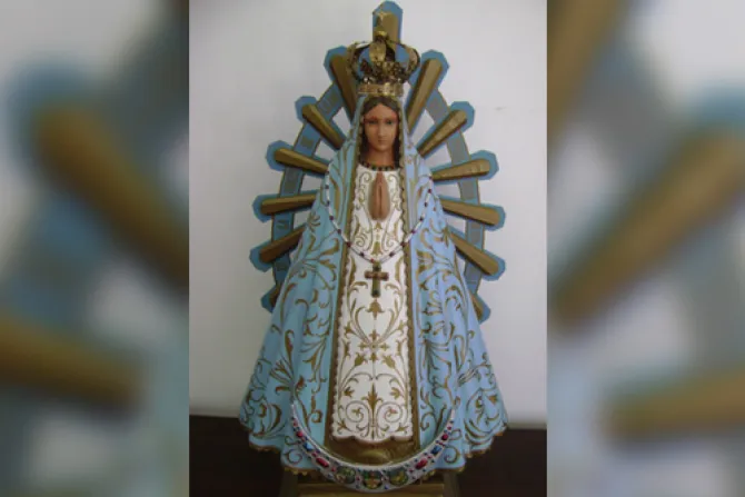 Jóvenes de las villas de Argentina dejarán Virgen de Luján en favela de Brasil