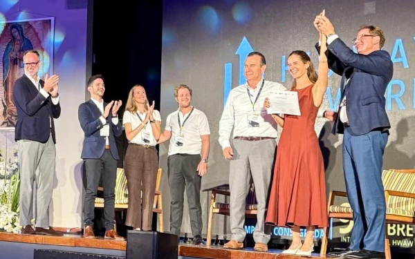 His Way at Work premió el proyecto CrisTouch de María Masagué. Crédito: Cedida por María Massagué.