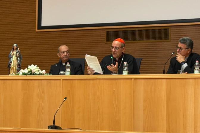 La presentación del documento en la Curia Jesuitas