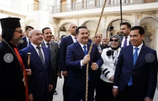 Primer ministro iraquí reabre la Iglesia de la Inmaculada Concepción y Nuestra Señora de la Hora en Mosul. Crédito: Ismail Adnan/ACI MENA / EWTN