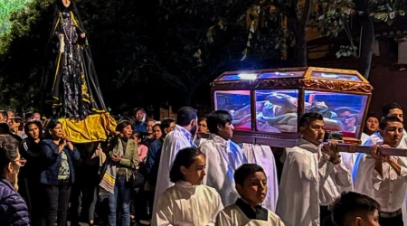 Imagen referencial. Procesión del Santo Sepulcro.