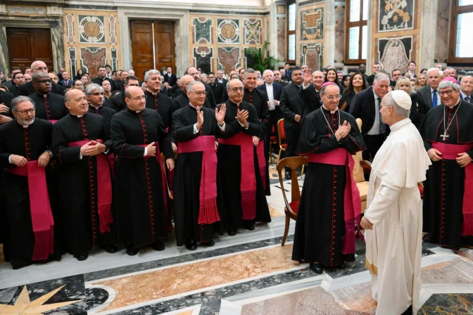 Audiencia del Papa León XIV con la Rota Romana
