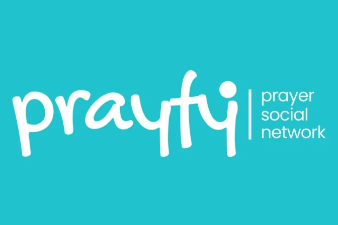 Logo de la aplicación Prayfy