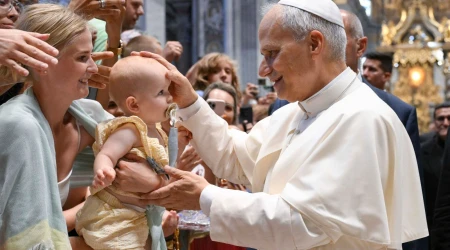 Imagen referencial del Papa León XIV