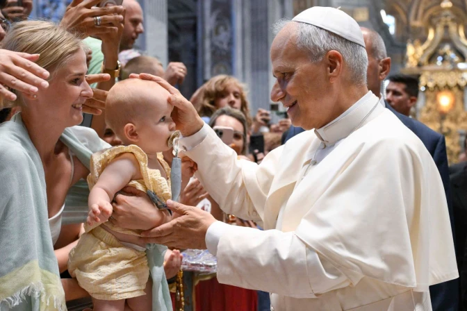 Imagen referencial del Papa León XIV