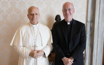 El Papa León XIV y James Martin