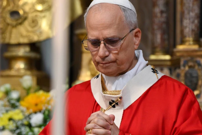 Imagen referencial del Papa León XIV