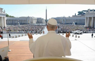 El Papa León XIV durante una Audiencia General/ imagen referencial Crédito: Vatican Media