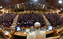 Imagen del encuentro del Papa León XIV con obispos el 11 de septiembre