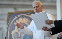 Imagen referencial del Papa León XIV